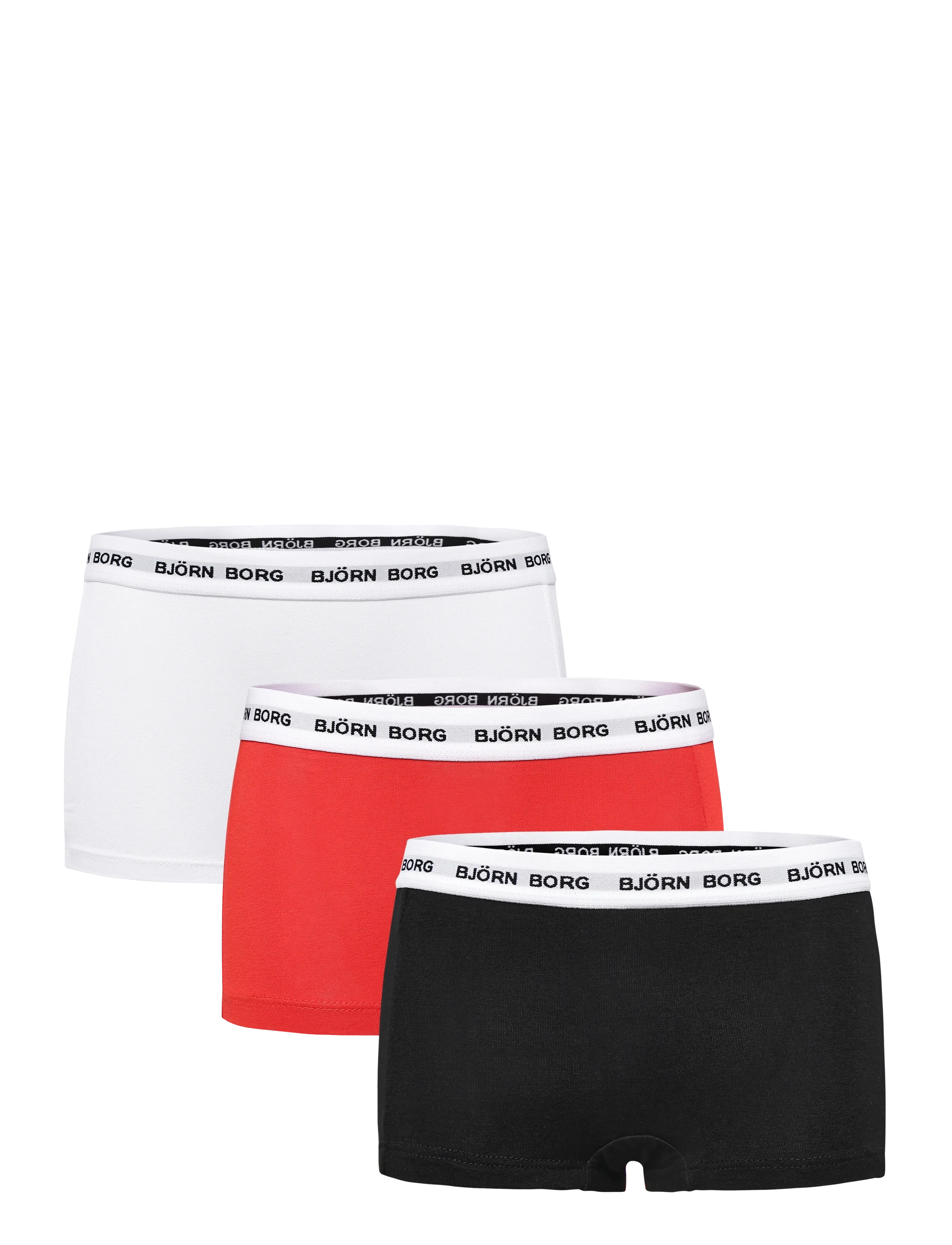 Björn Borg COTTON STRETCH LOGO BOXER SHORTS 3p - Teismelised 140-176 - MULTIPACK 1 / multi