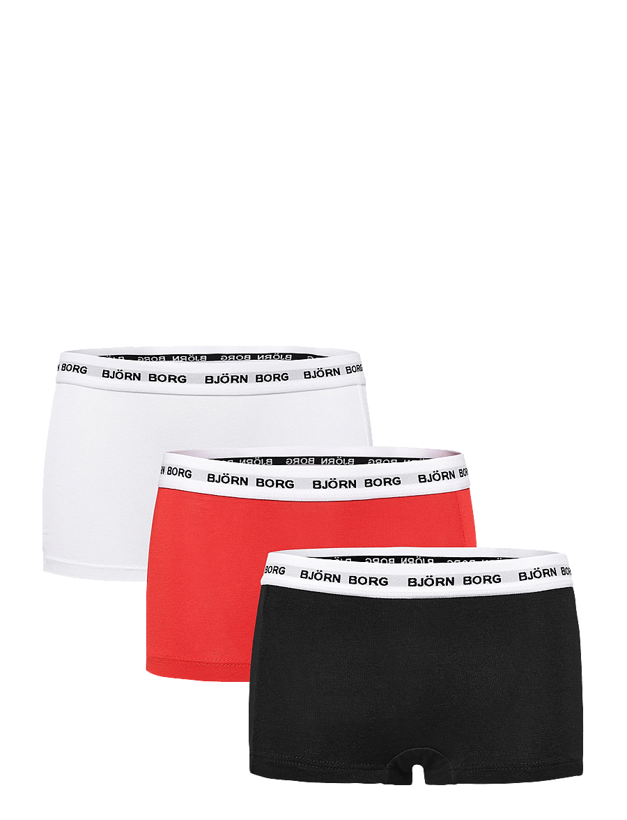 Björn Borg - COTTON STRETCH LOGO BOXER SHORTS 3p - aluspüksid - multipack 1 - 0