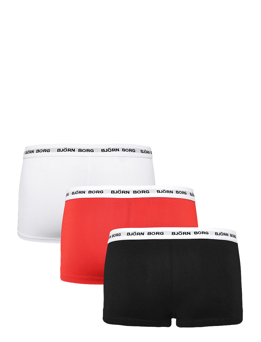 Björn Borg - COTTON STRETCH LOGO BOXER SHORTS 3p - aluspüksid - multipack 1 - 1