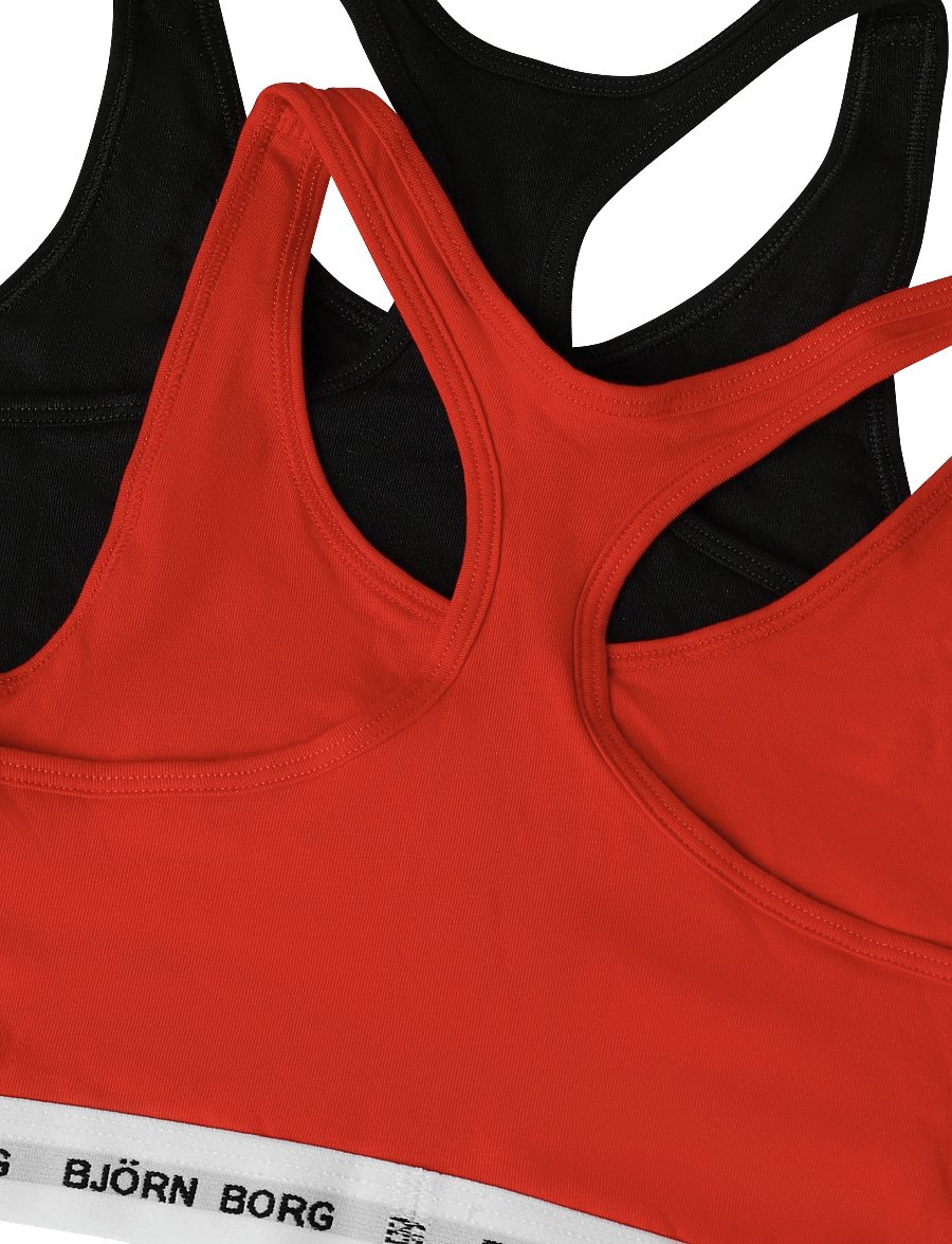Björn Borg - COTTON STRETCH LOGO SOFT TOP 2p - oberteile - multipack 1 - 3