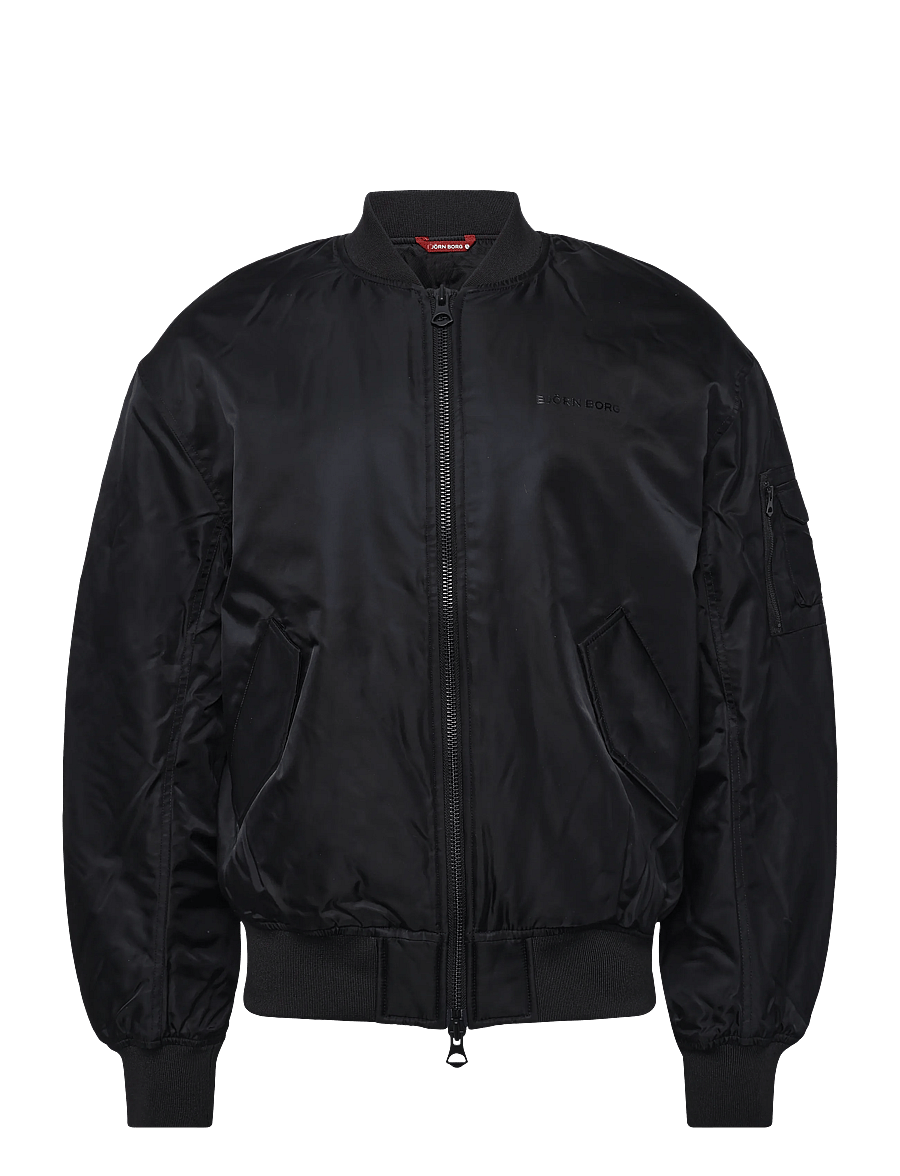 Björn Borg - BORG BOMBER JACKET - vabaaja jakid - black beauty - 0