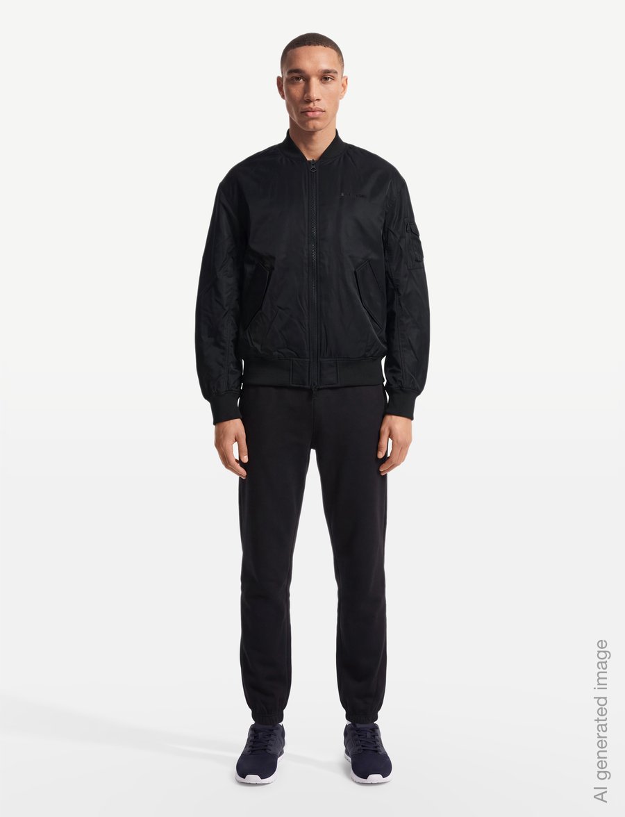 Björn Borg - BORG BOMBER JACKET - vabaaja jakid - black beauty - 0