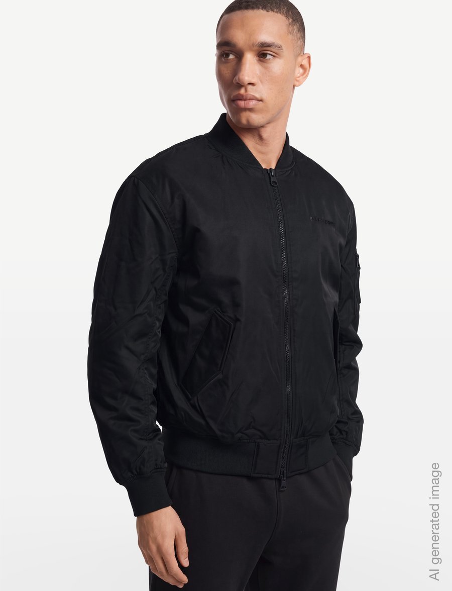 Björn Borg - BORG BOMBER JACKET - vabaaja jakid - black beauty - 3