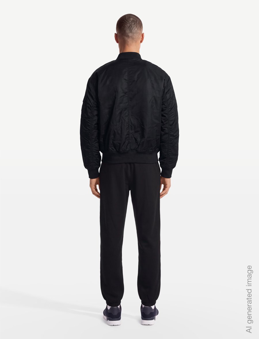 Björn Borg - BORG BOMBER JACKET - vabaaja jakid - black beauty - 4