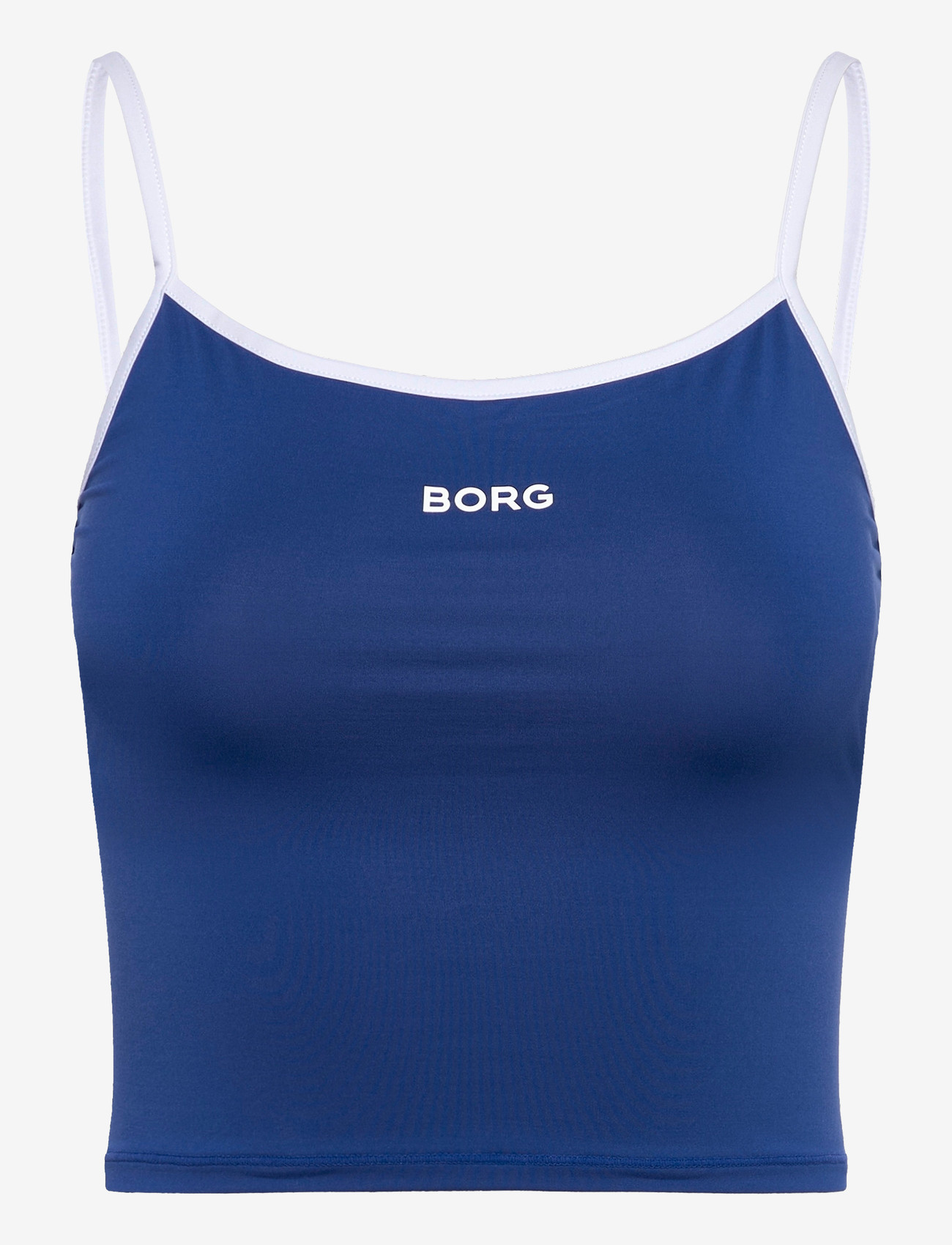 Björn Borg - BORG CROPPED STRAP TANK TOP - laveste priser - monaco blue - 0