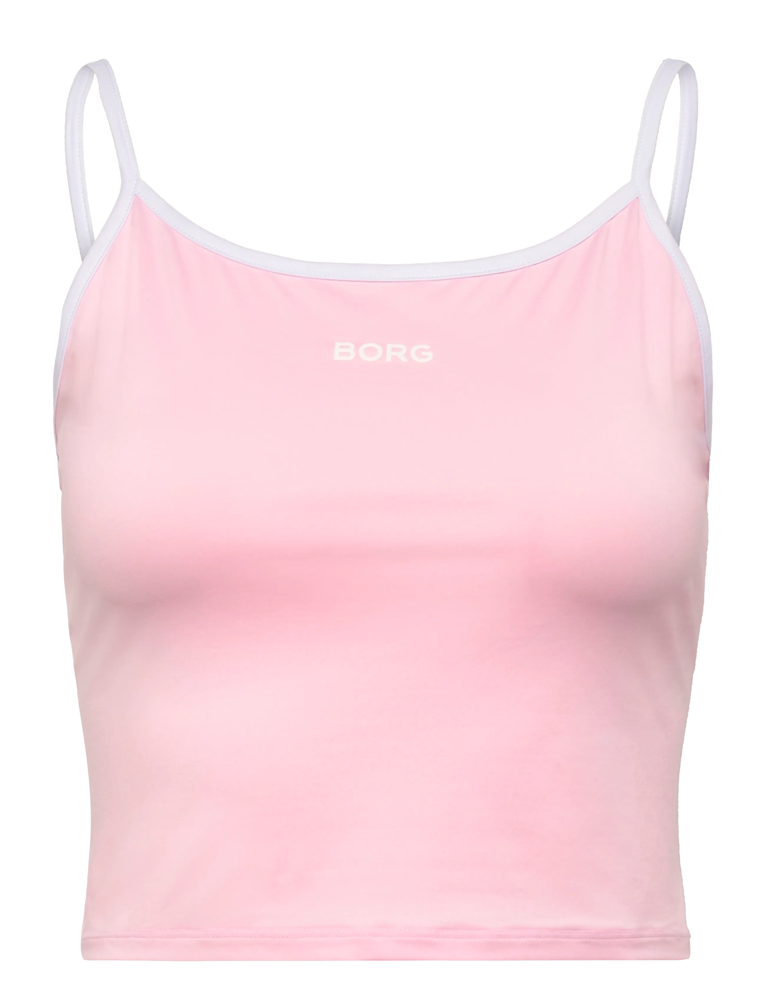 BJÖRN BORG Borg Cropped Strap Tank Oberteil Pink - L - Herren