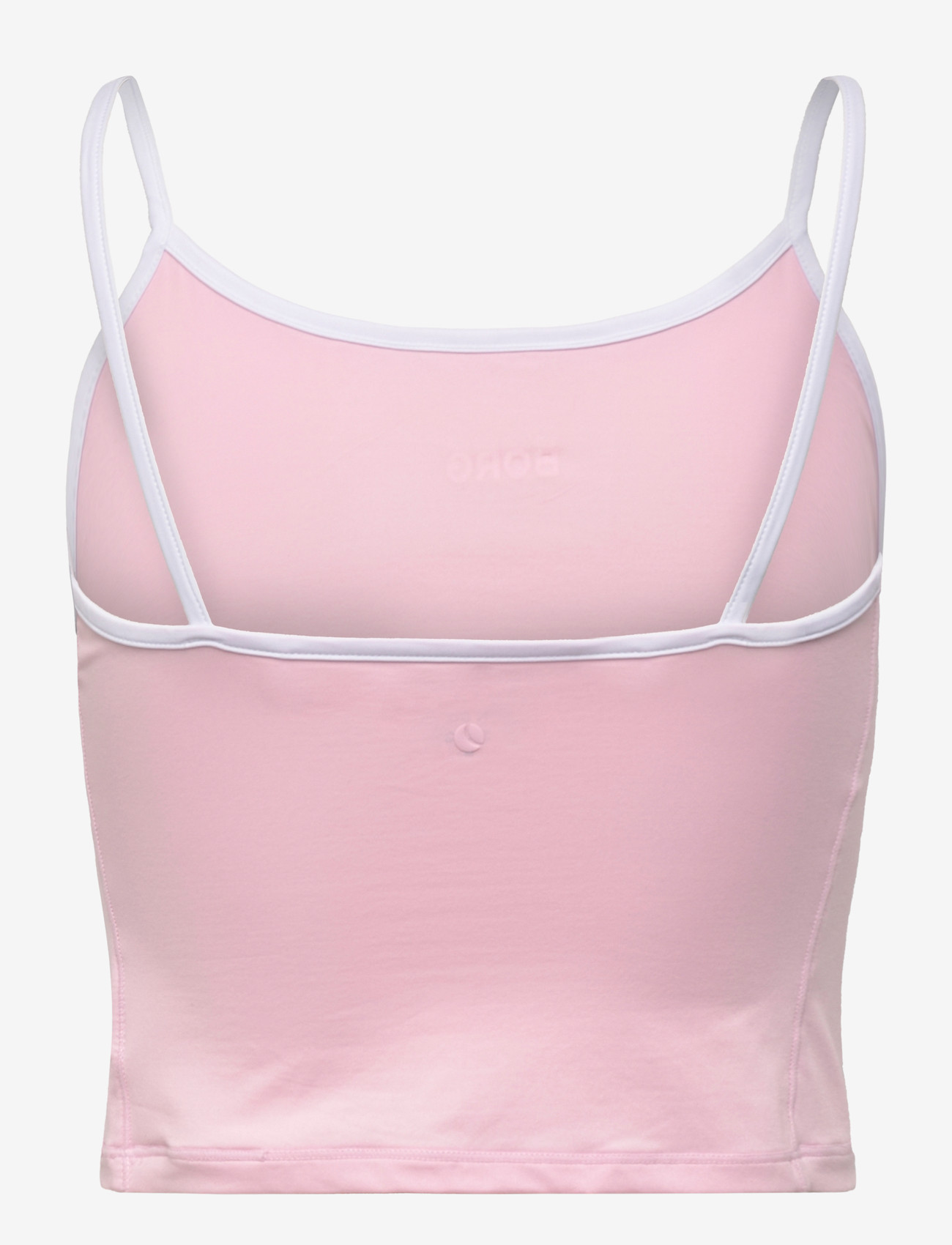 Björn Borg - BORG CROPPED STRAP TANK TOP - Õlapaeltega pluusid - pink lady - 1