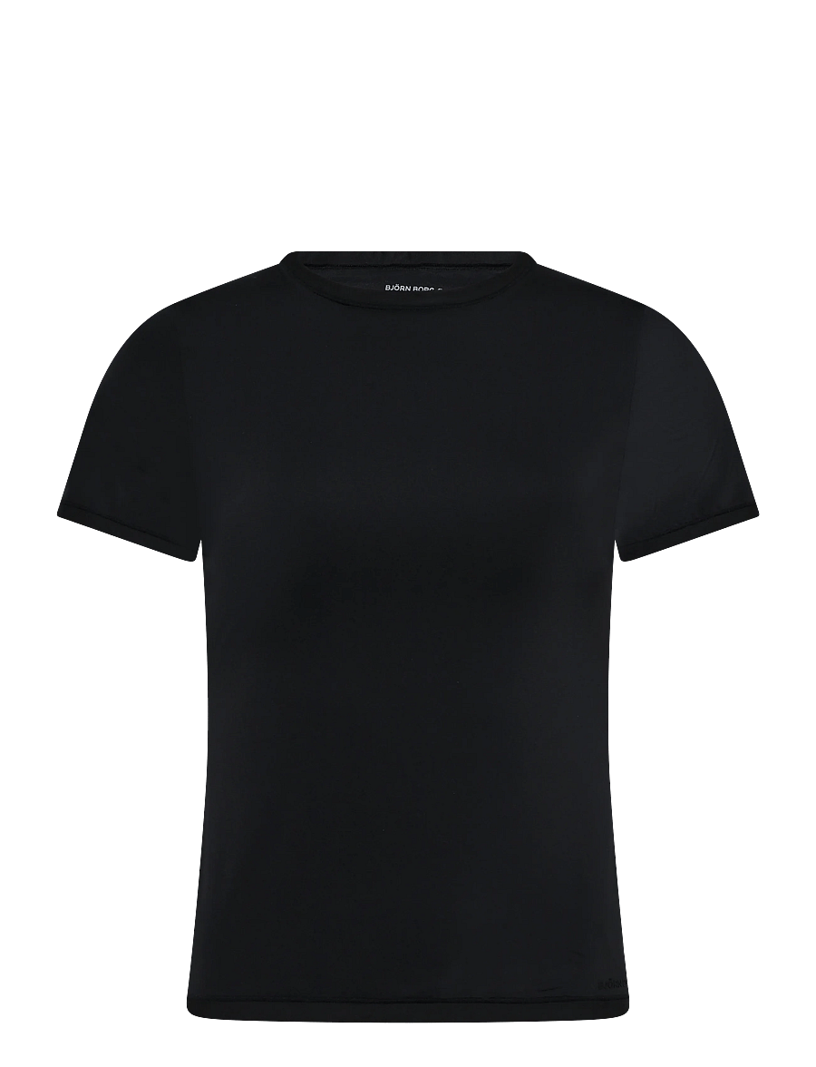 Björn Borg - COMFORT T-SHIRT - t-shirts - black beauty - 0