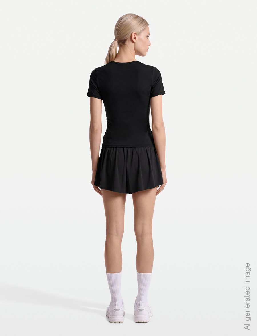 Björn Borg - COMFORT T-SHIRT - alussärgid ja t-särgid - black beauty - 4