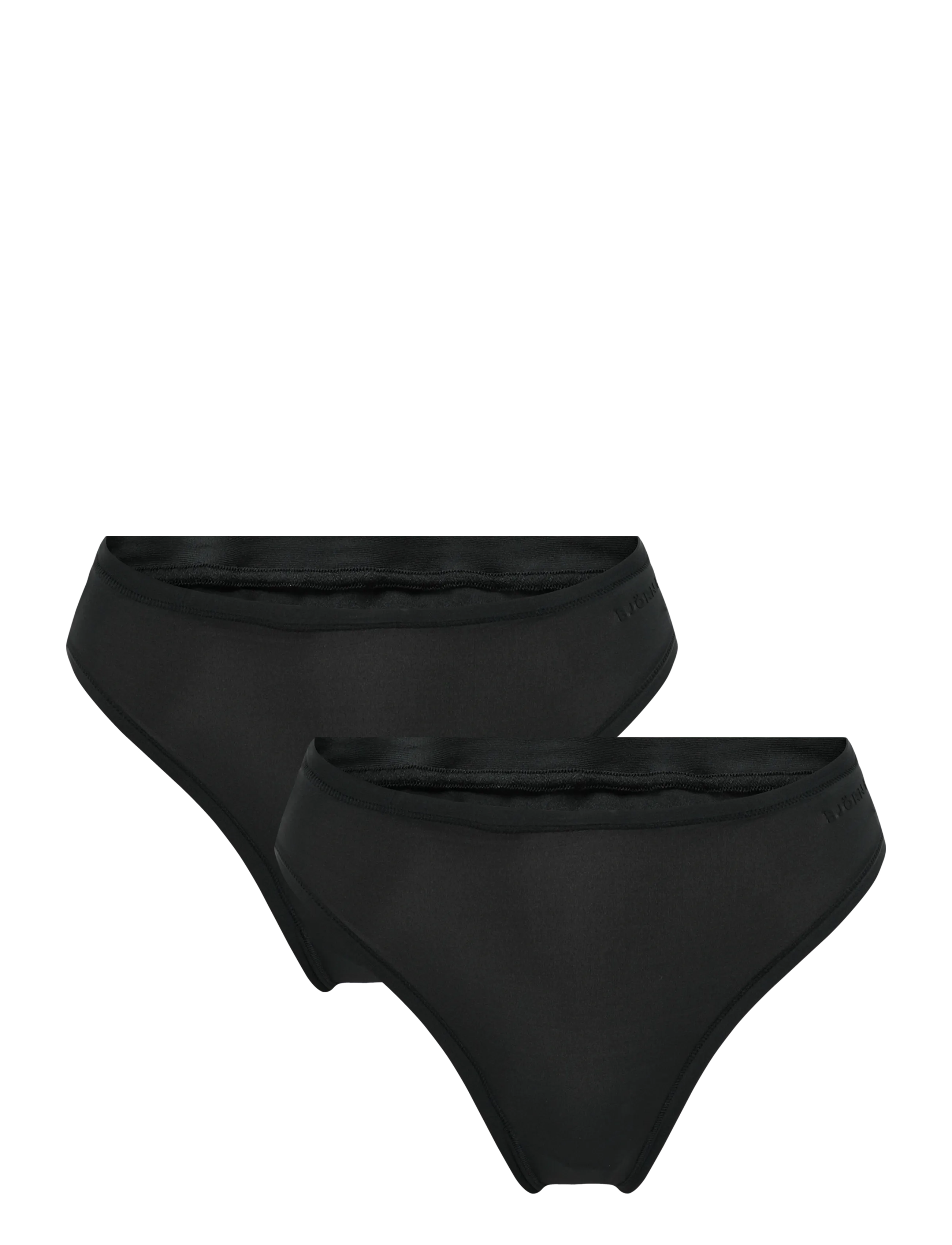 Björn Borg COMFORT HIGH LEG BRIEF 2p - Slips - MULTIPACK 1 / black