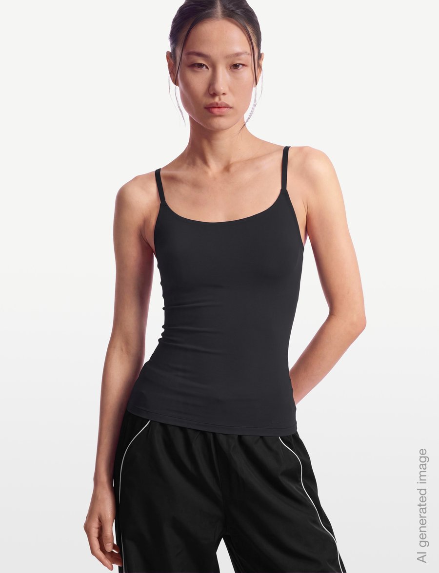 Björn Borg - COMFORT STRAP TANK - toppar & t-shirts - black beauty - 3