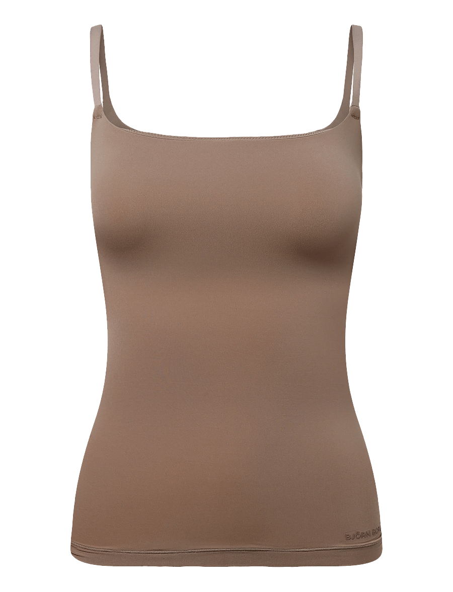 Björn Borg - COMFORT STRAP TANK - aluskihina kantavad alussärgid - caribou - 0
