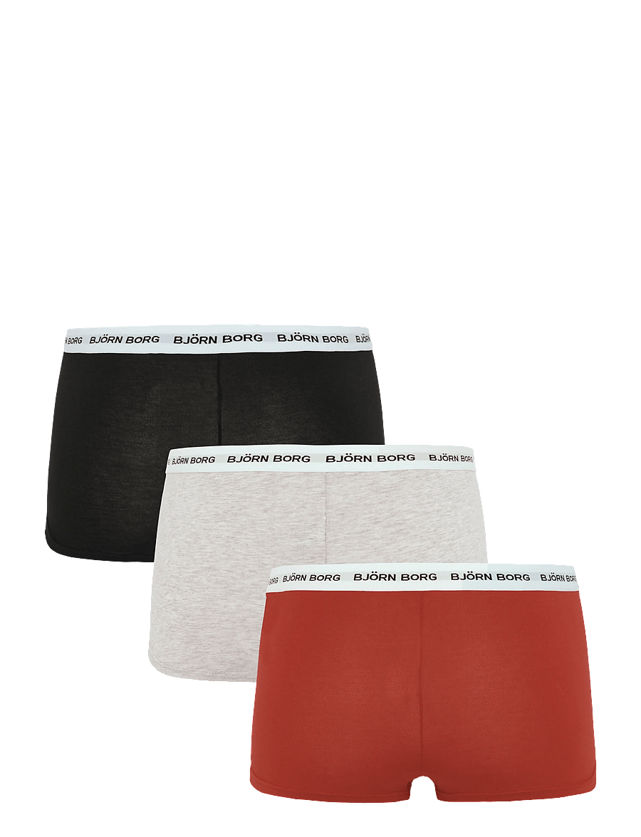 Björn Borg - LOGO BOXER SHORTS 3p - tøj - multipack 1 - 1