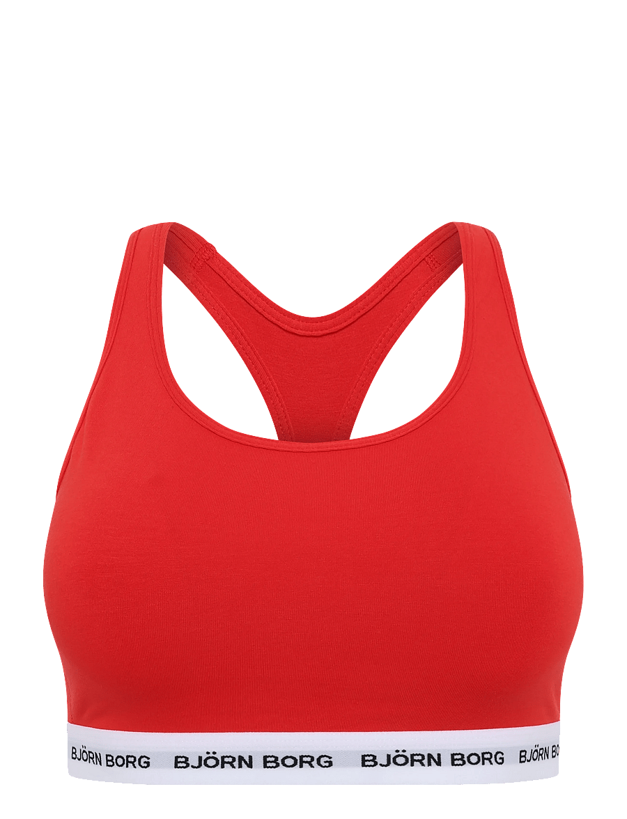 Björn Borg - LOGO SOFT TOP - sport bh:ar - flame scarlet - 0