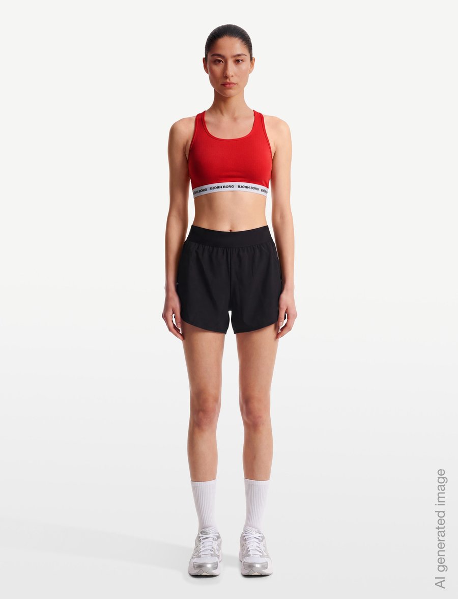 Björn Borg - LOGO SOFT TOP - sports-bh'er - flame scarlet - 0