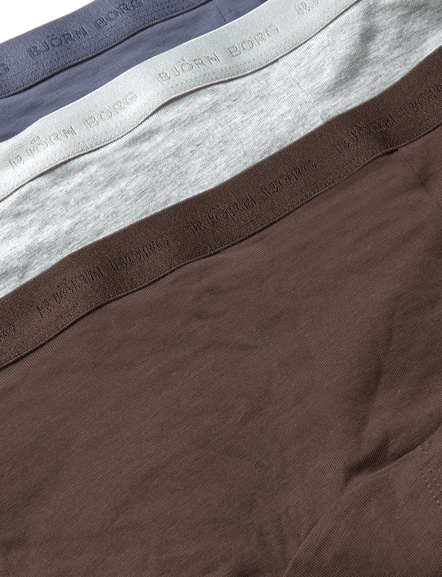 Björn Borg - EVERYDAY COTTON BOXER SHORTS 3p - undertøj og sokker - multipack 1 - 3