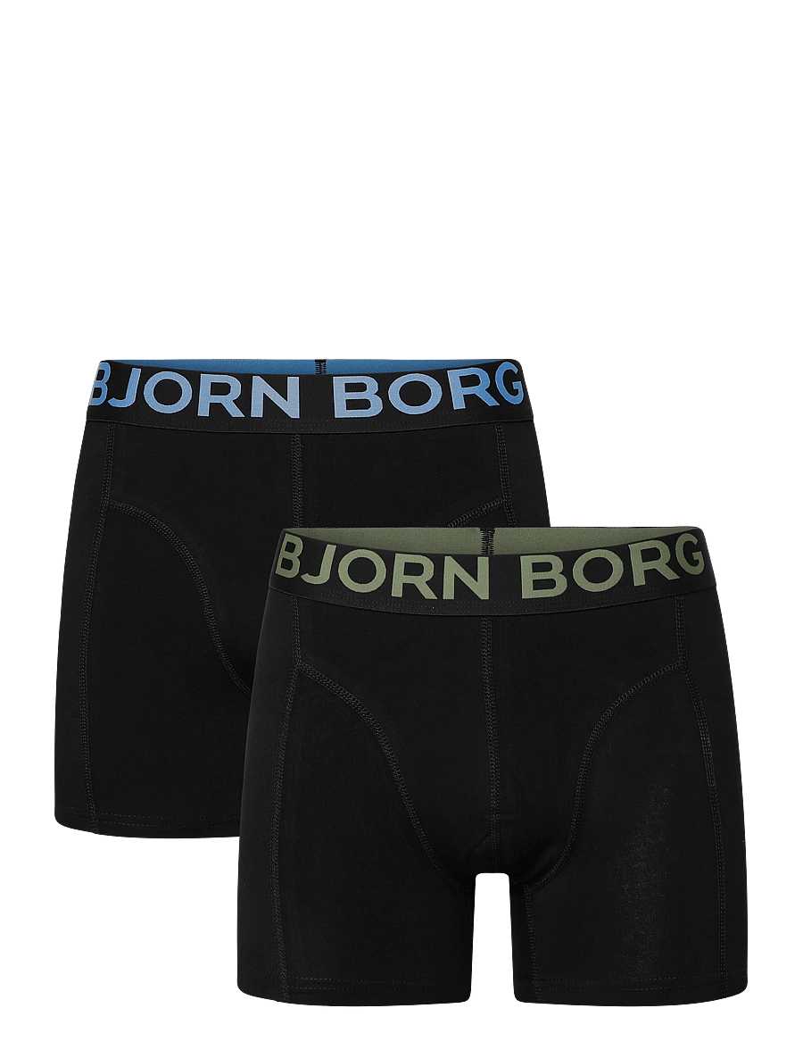 Björn Borg - ORGANIC COTTON STRETCH BOXER 2p - enge boxershorts - multipack 1 - 0