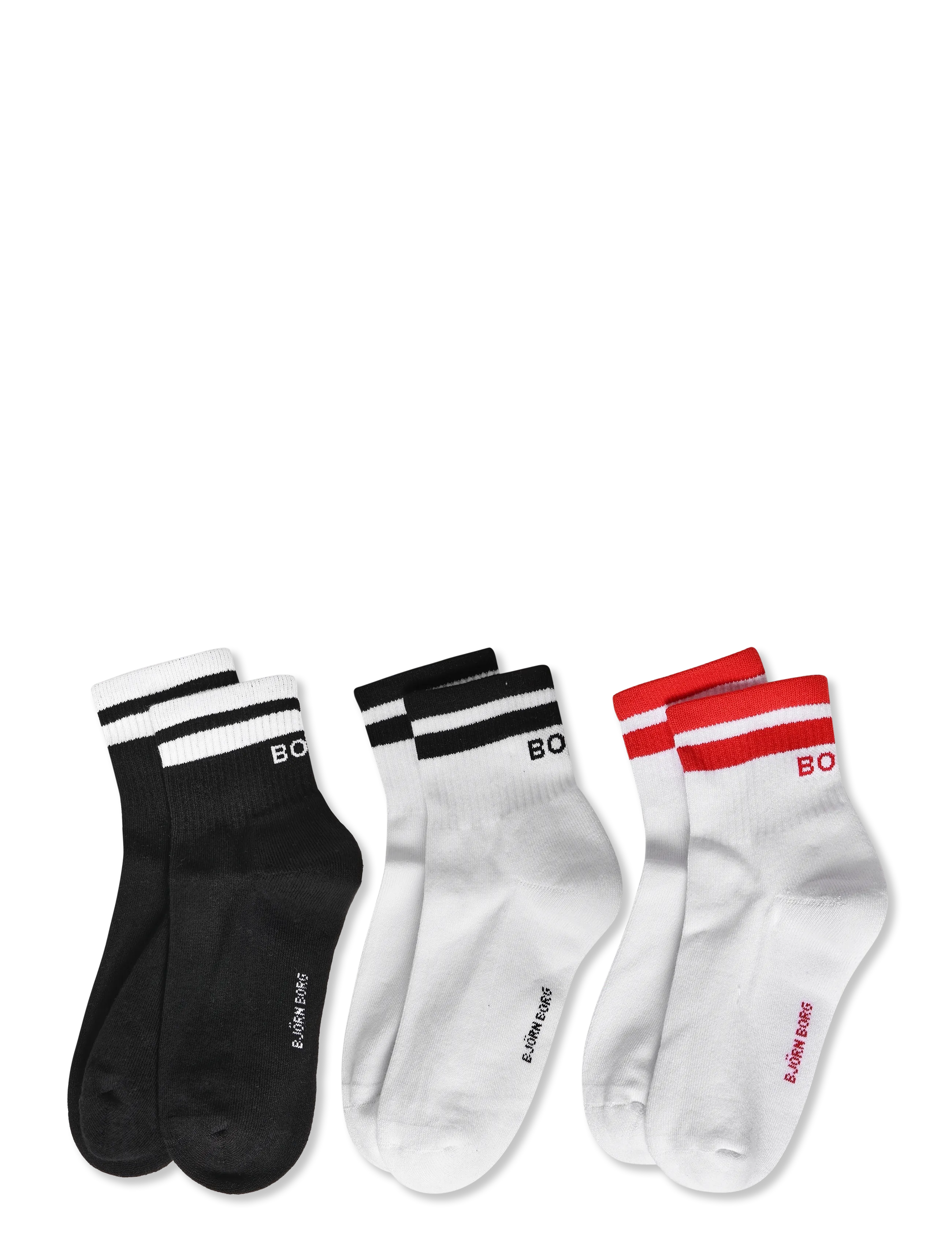 Björn Borg - CLASSIC MID ANKLE SOCK 3p - multipack 1 - 1
