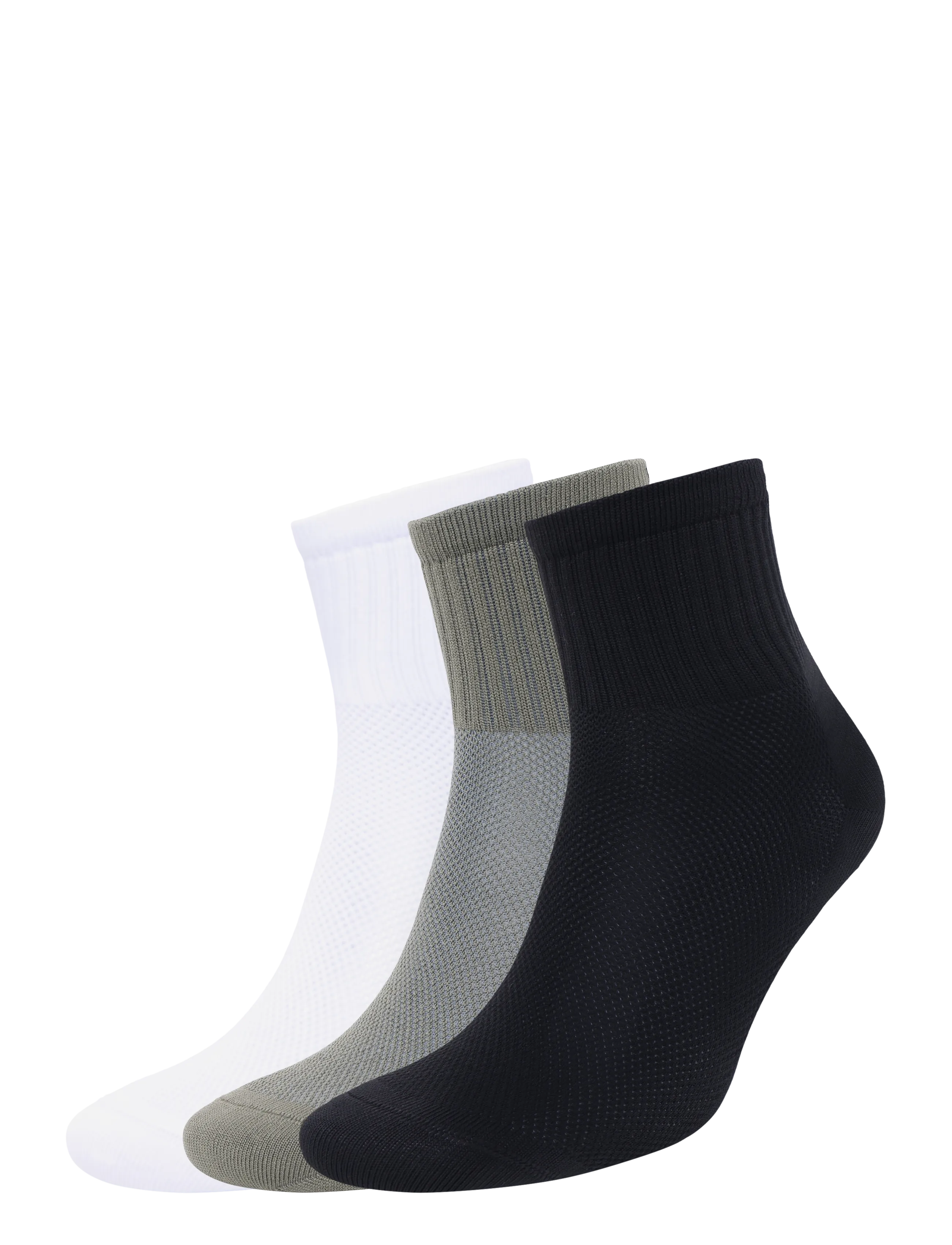 Björn Borg SPORTS MID ANKLE SOCK 3p - Kläder - MULTIPACK 1 / multi