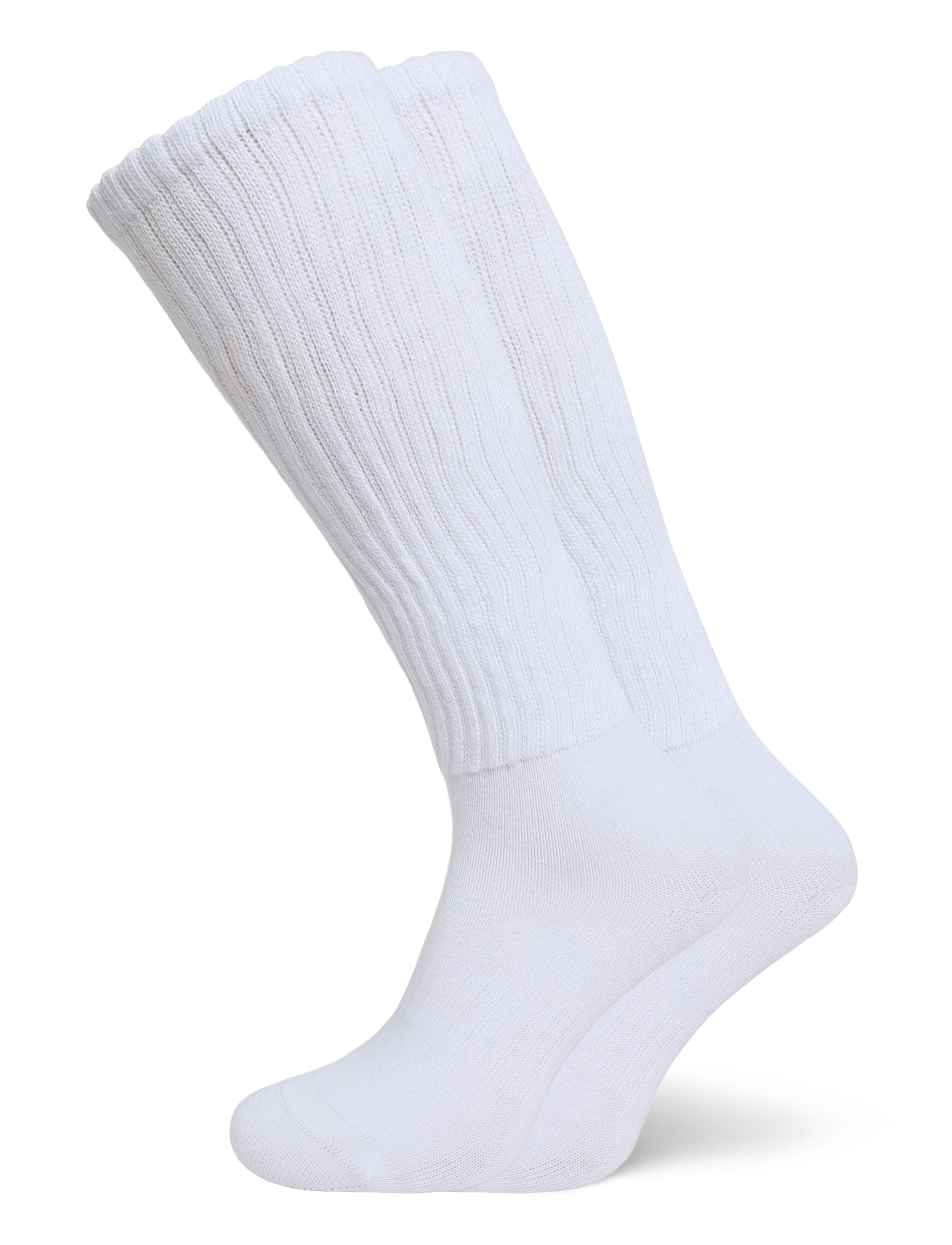 Björn Borg CLASSIC SLOUCHY CREW SOCK 1p - Strumpor - BRILLIANT WHITE / white