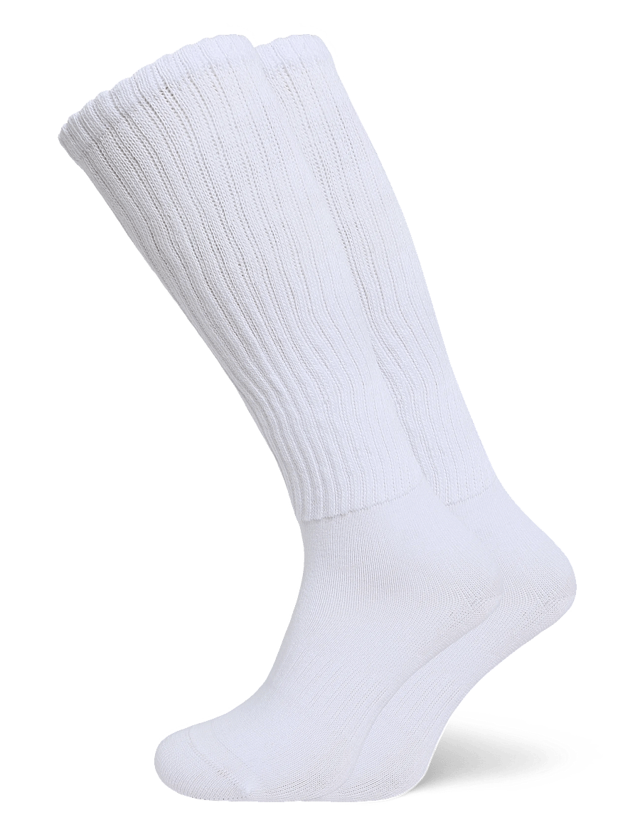Björn Borg - CLASSIC SLOUCHY CREW SOCK 1p - träningsstrumpor - brilliant white - 0