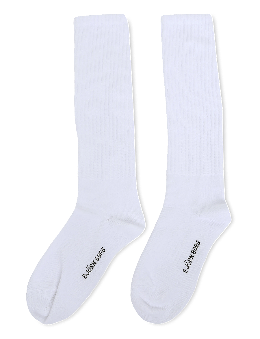 Björn Borg - CLASSIC SLOUCHY CREW SOCK 1p - träningsstrumpor - brilliant white - 1
