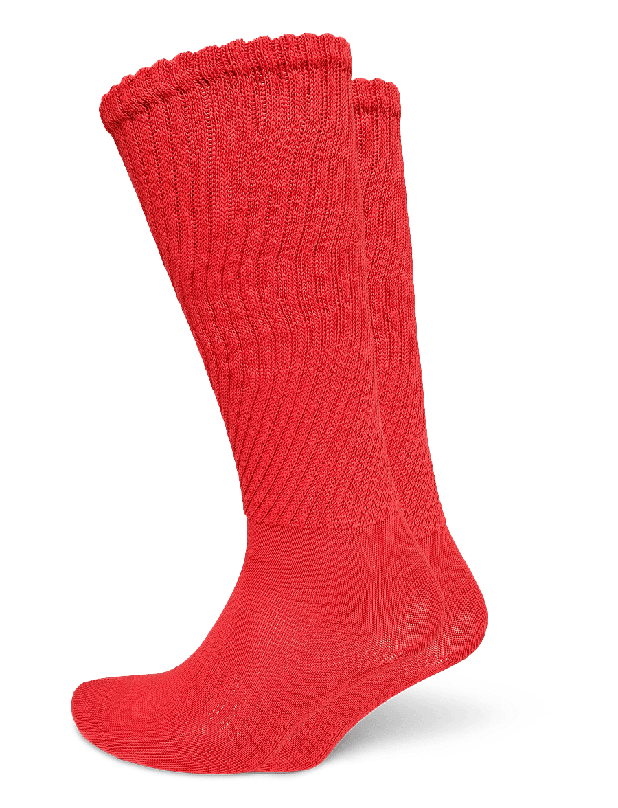 Björn Borg - CLASSIC SLOUCHY CREW SOCK 1p - strümpfe - flame scarlet - 0