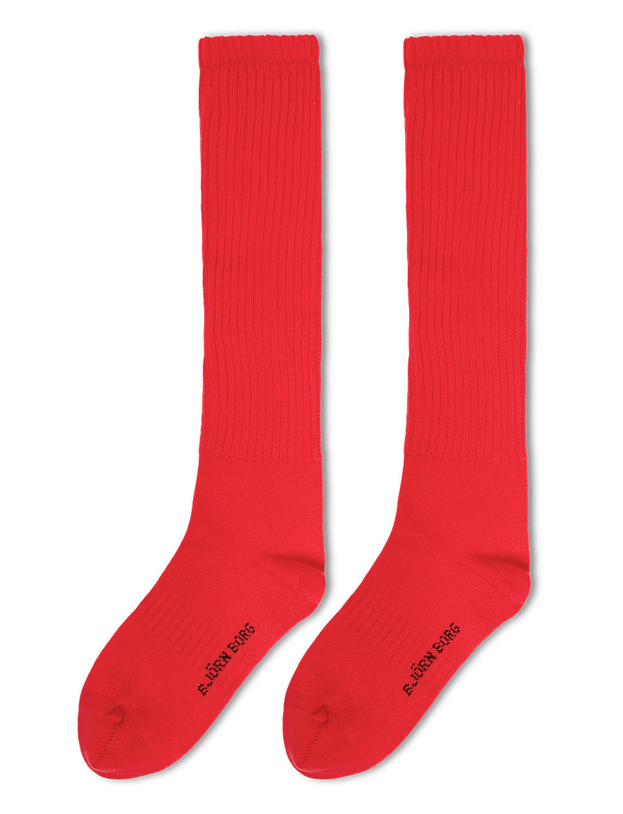 Björn Borg - CLASSIC SLOUCHY CREW SOCK 1p - strümpfe - flame scarlet - 1