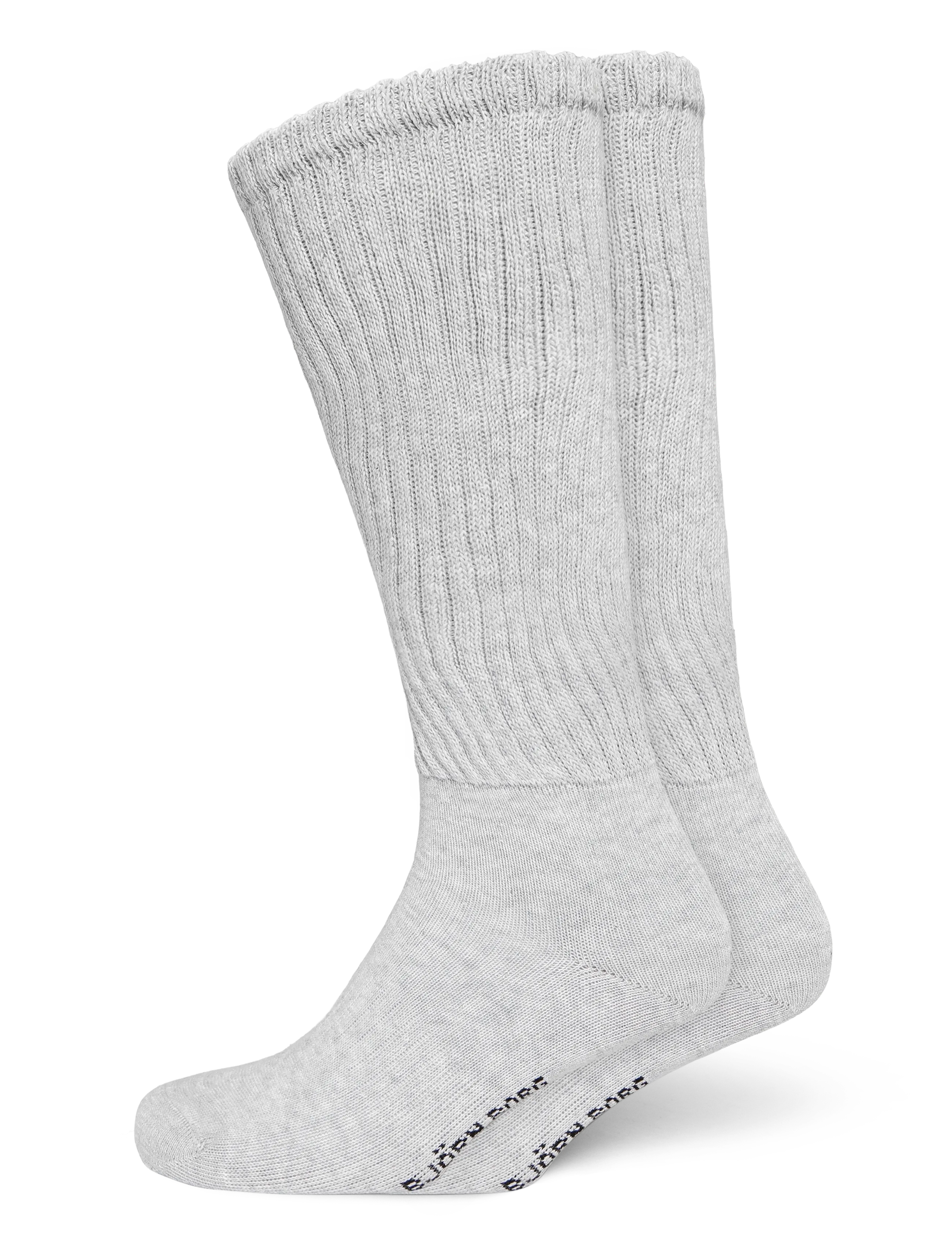 Björn Borg CLASSIC SLOUCHY CREW SOCK 1p - Sportsocken - LIGHT GREY MELANGE / grey