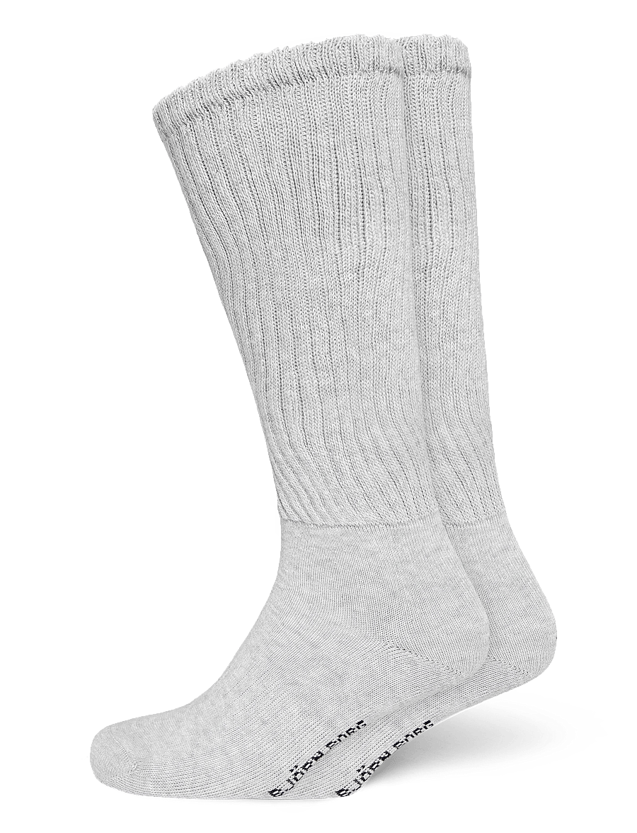 Björn Borg - CLASSIC SLOUCHY CREW SOCK 1p - strümpfe - light grey melange - 0