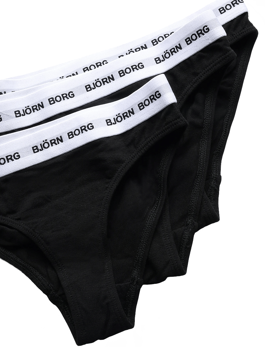 Björn Borg - COTTON STRETCH LOGO BRIEF 3p - kalsonger - multipack 1 - 2