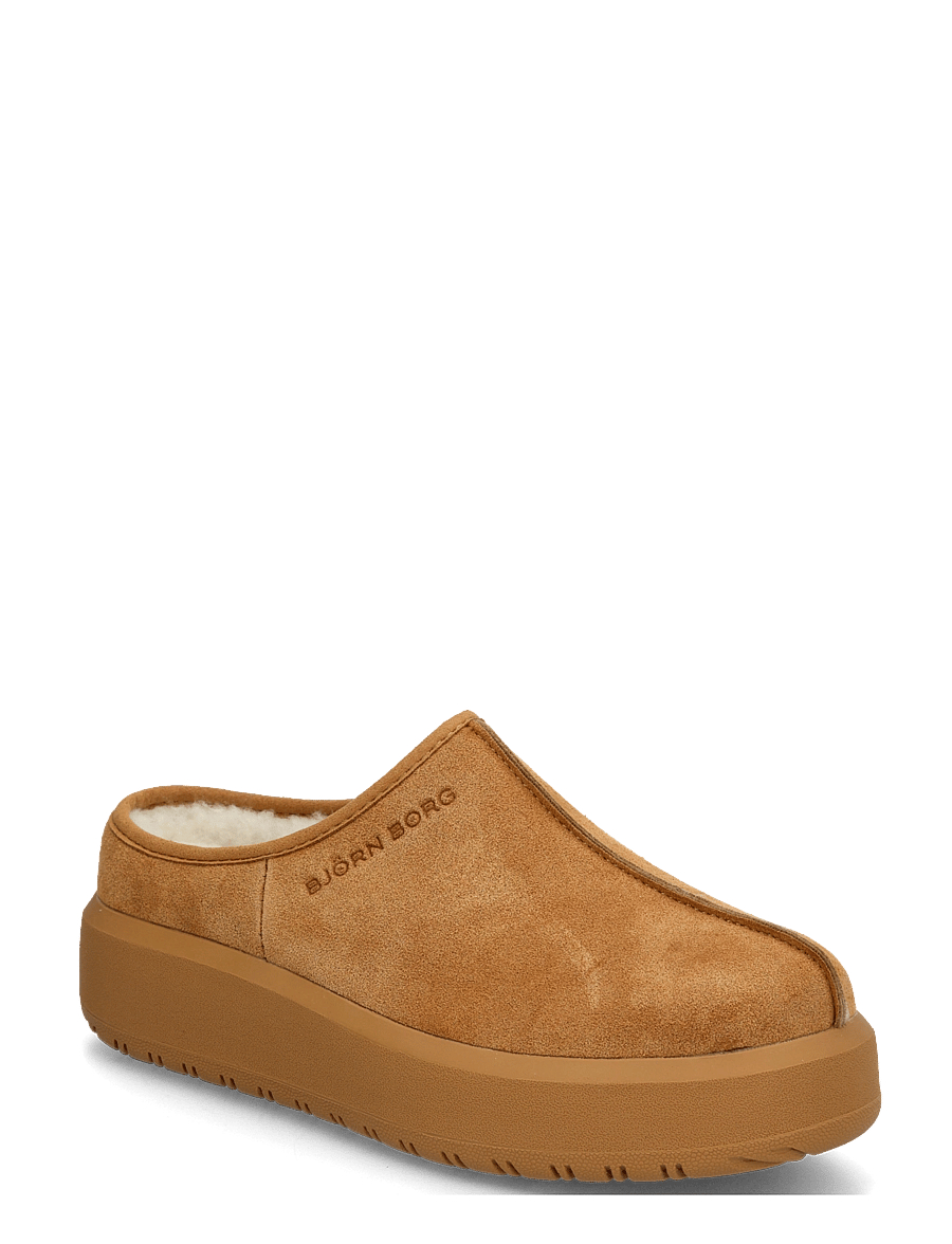 Björn Borg - WOOLY CLOG - clogs - caramel - 0