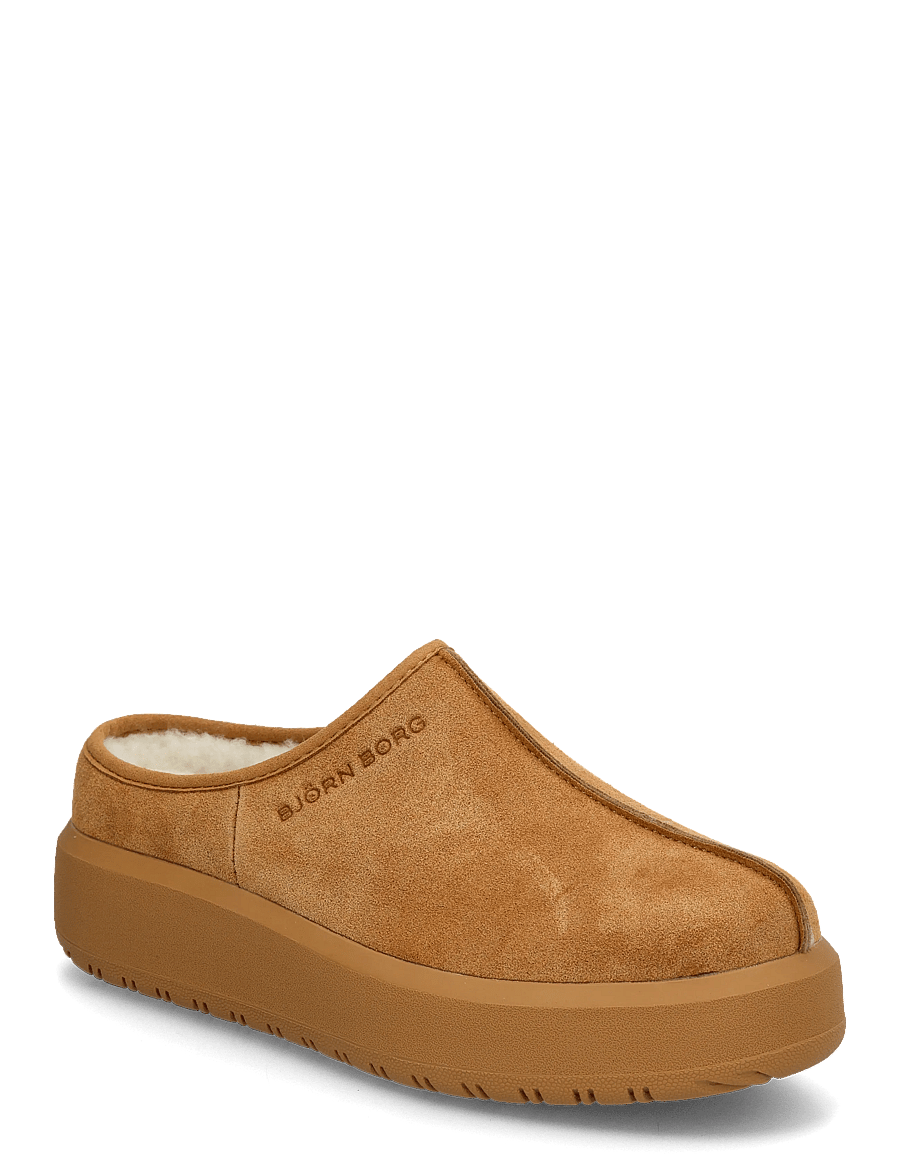 Björn Borg - WOOLY CLOG - clogs - caramel - 0