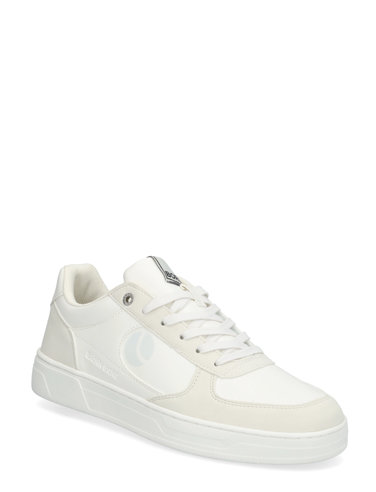 Björn Borg CHALLENGER LOW PU - Björn Borg - WHITE / white