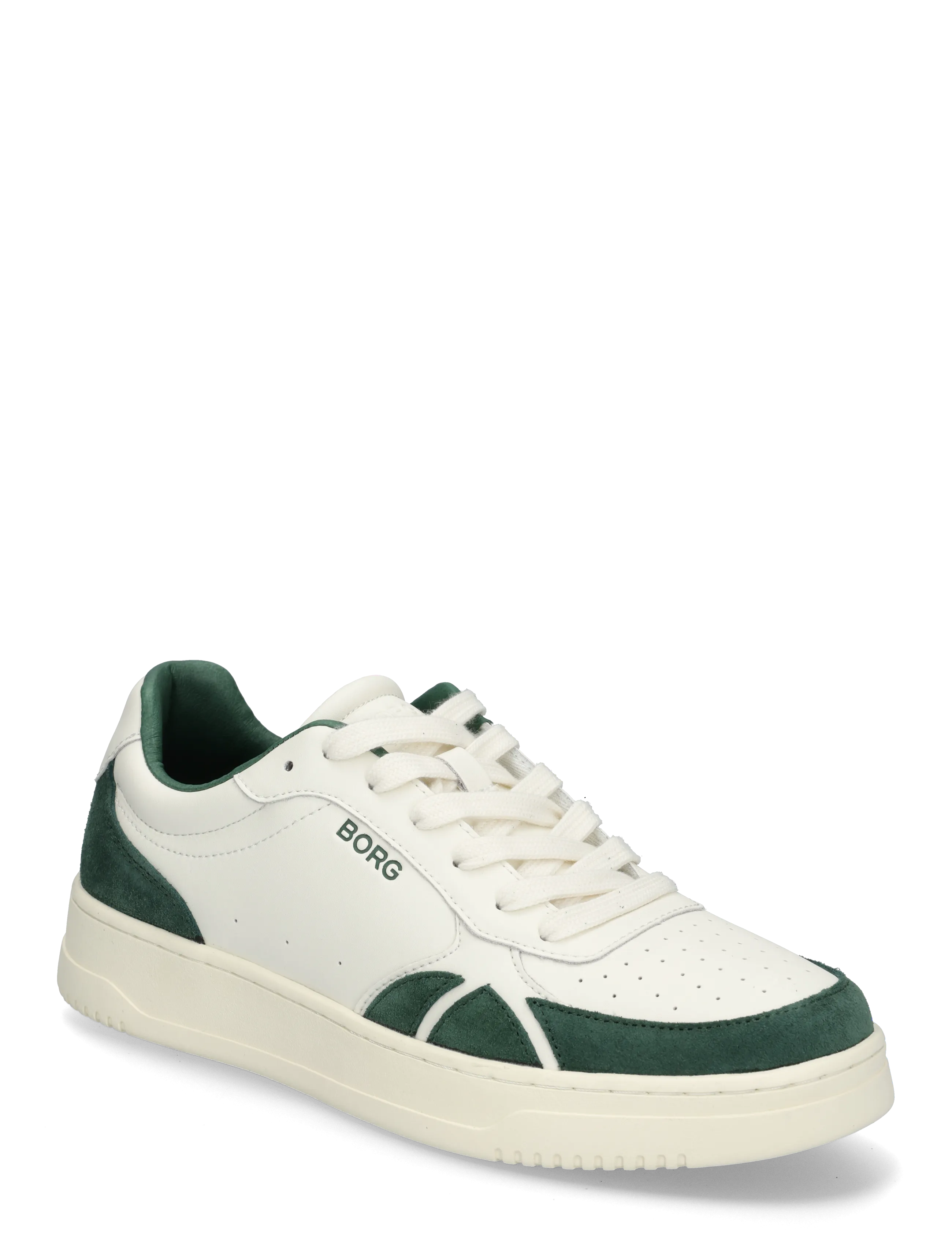 Björn Borg VICTORY LT - Sneakers - WHITE - GREEN / white