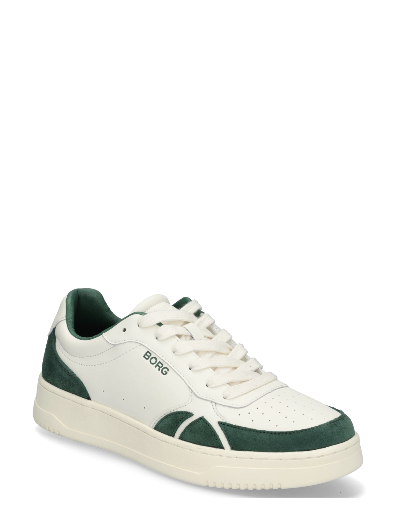 Björn Borg VICTORY LT - Sneakers - WHITE - GREEN / white