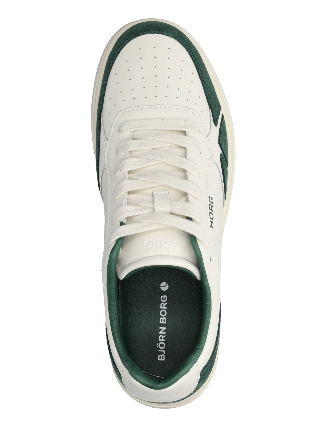 Björn Borg - VICTORY LT - lave sneakers - white - green - 3