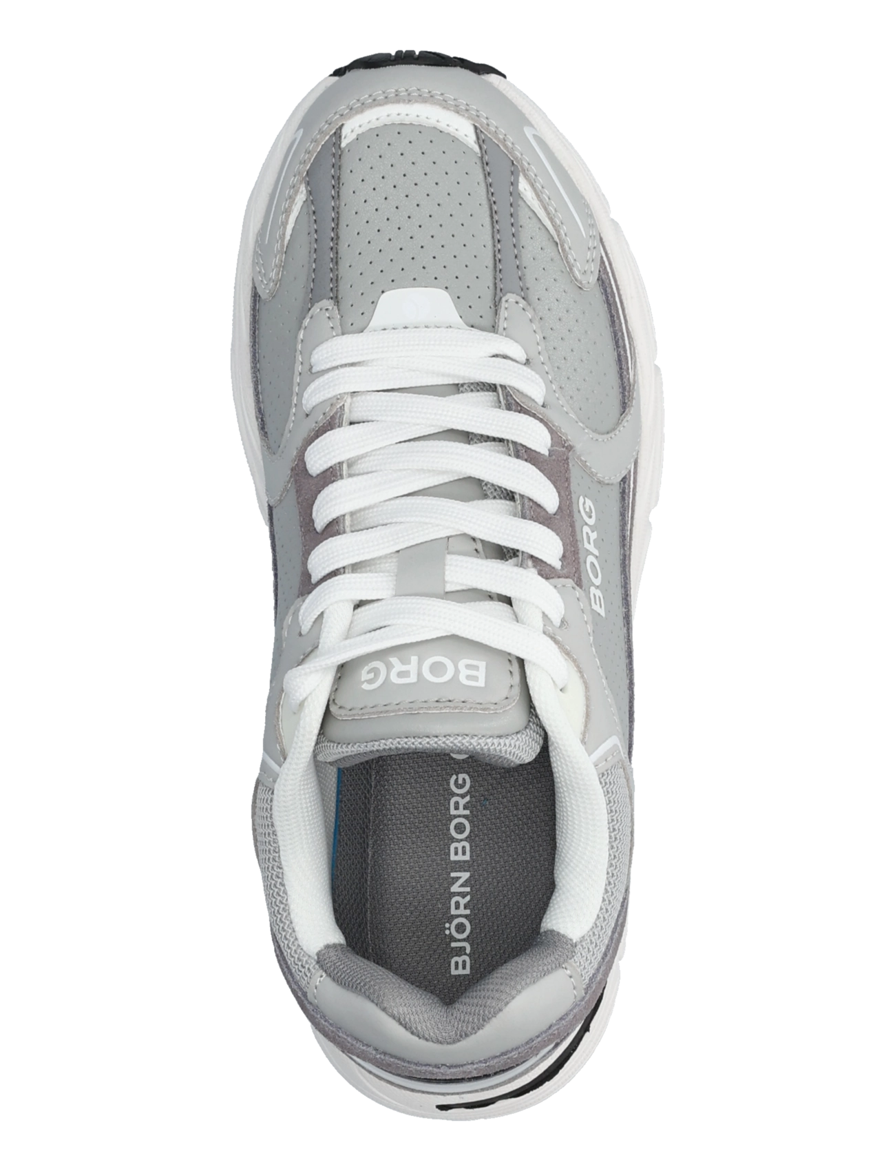 Björn Borg - ALLEY - light grey - white - 3