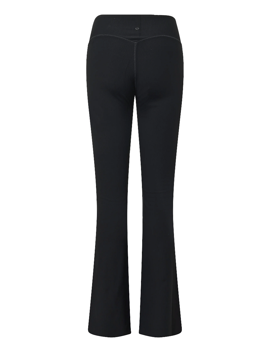 Björn Borg - STUDIO RIBBED FLARE TIGHTS TALL - black beauty - 1