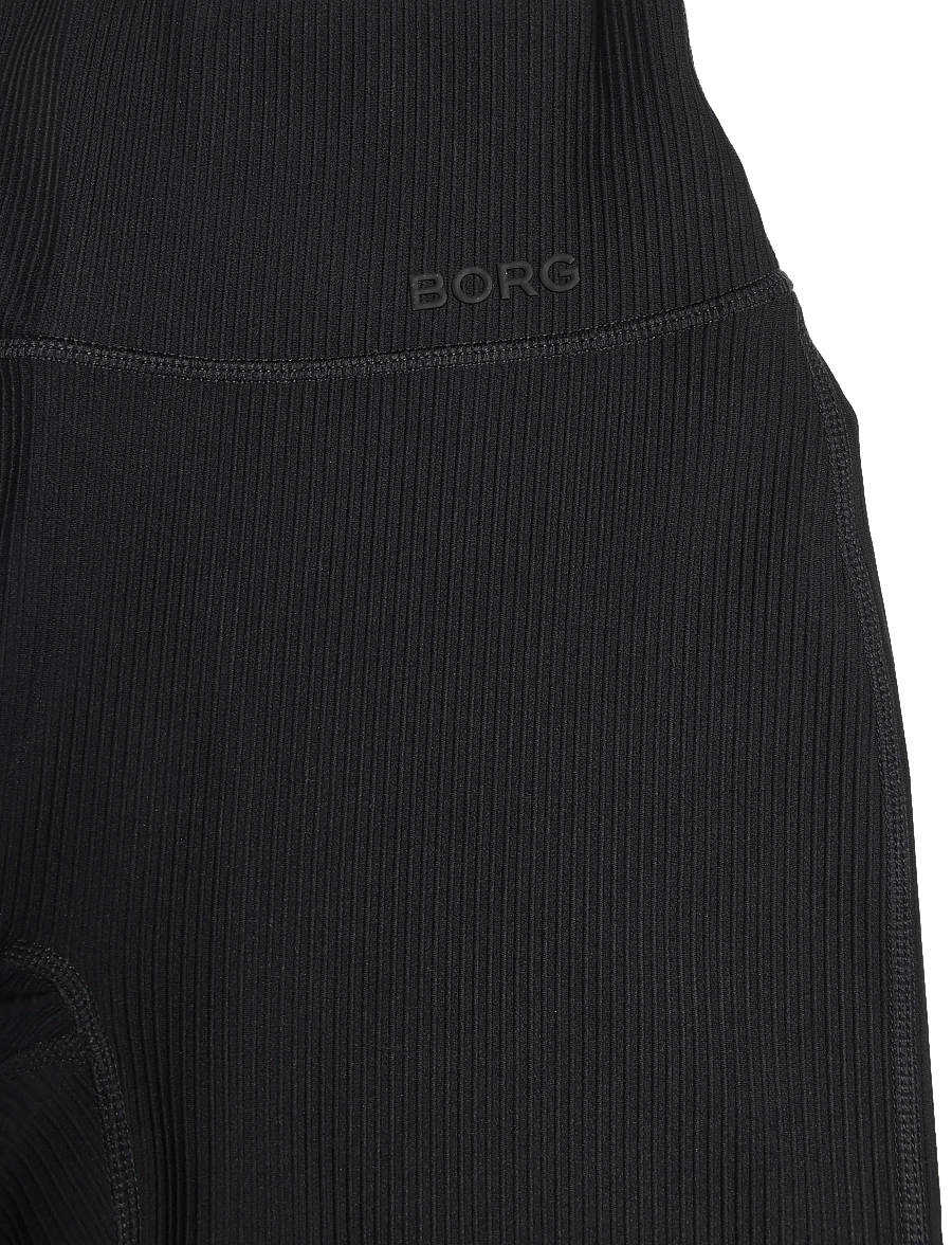Björn Borg - STUDIO RIBBED FLARE TIGHTS TALL - black beauty - 2