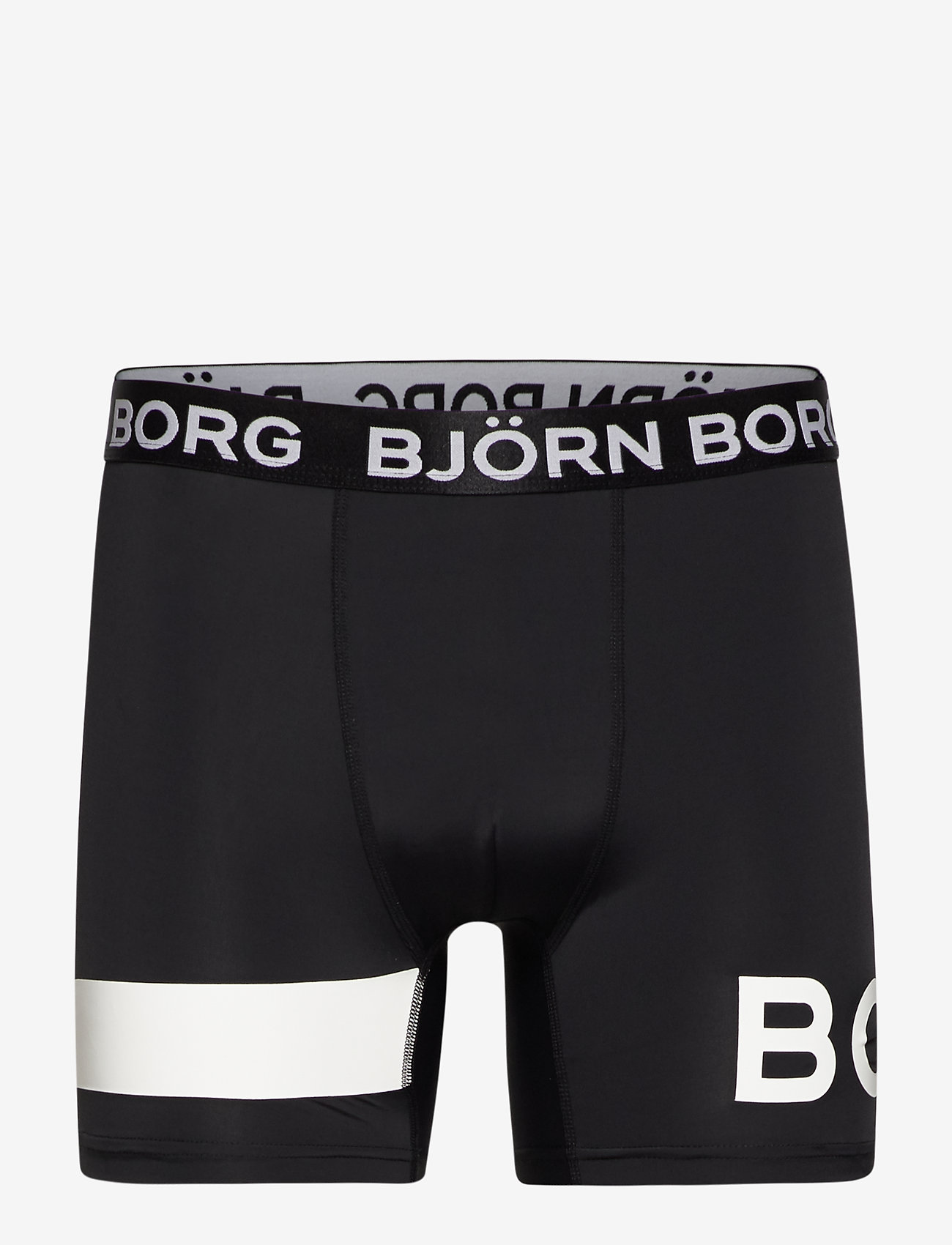 Björn Borg - SHORTS BB COURT BORG 1p - black beauty - 0