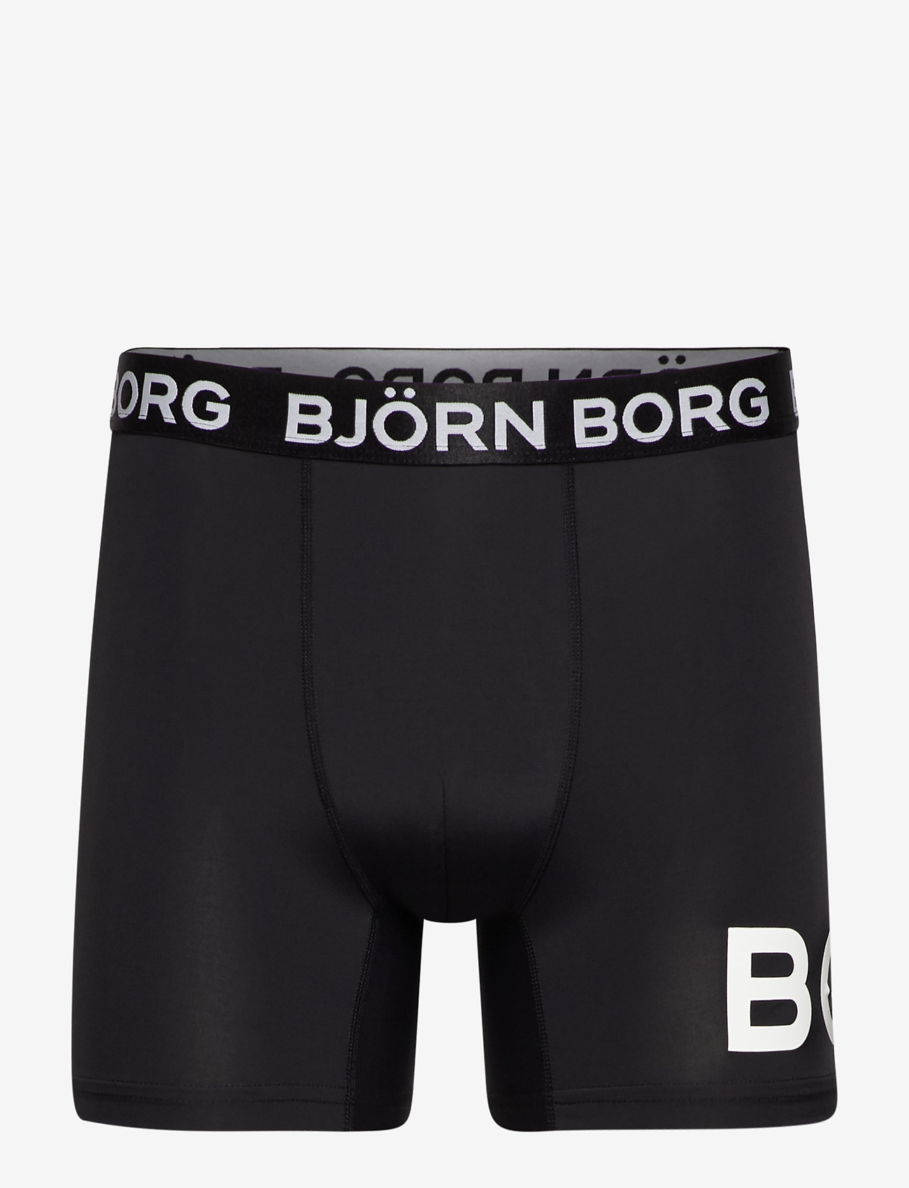 Björn Borg - SHORTS BB PLACED BORG 1p - black beauty - 0