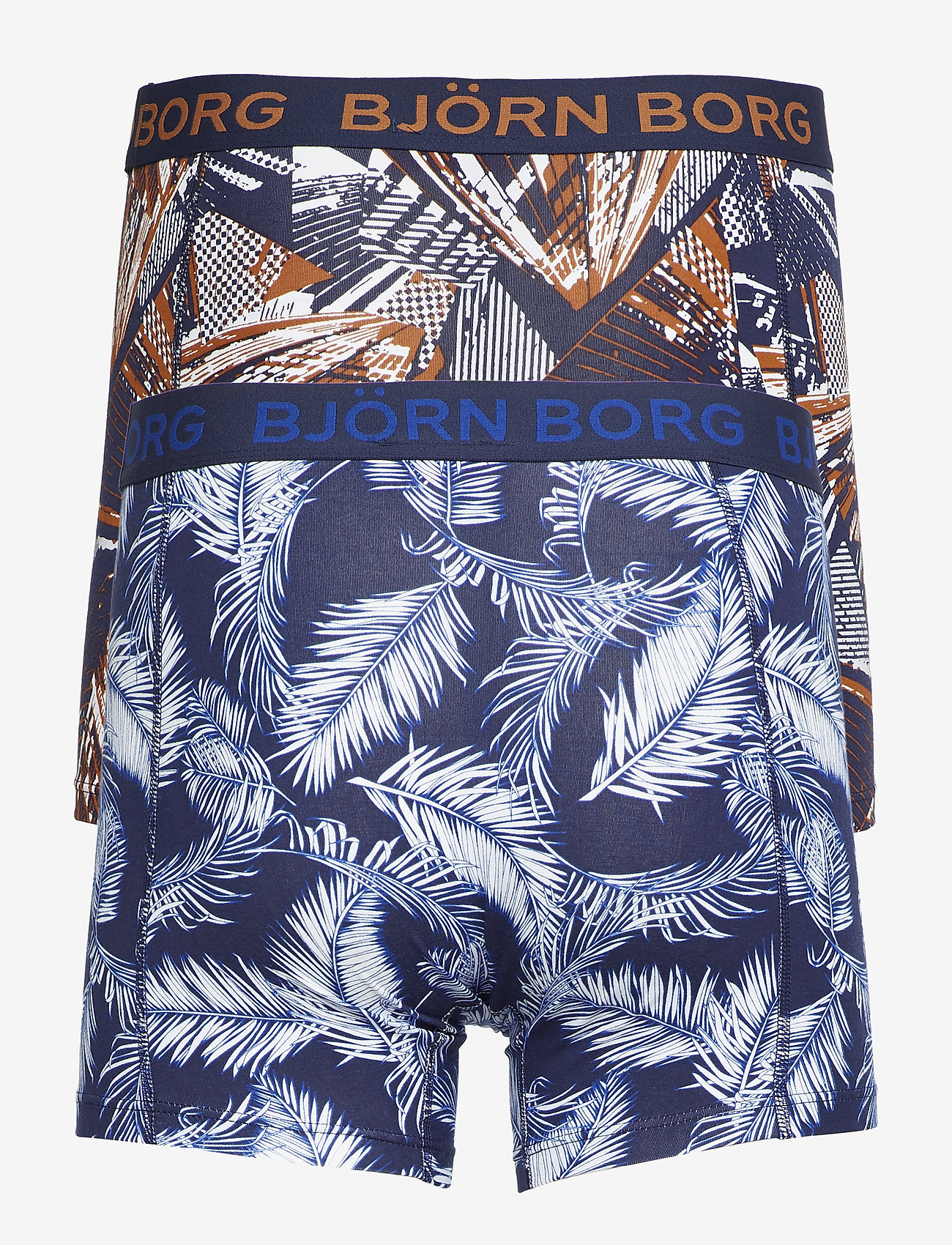 Björn Borg - SHORTS BB PALMLEAF & BB LA SKYSKRAPER 2p - peacoat - 1