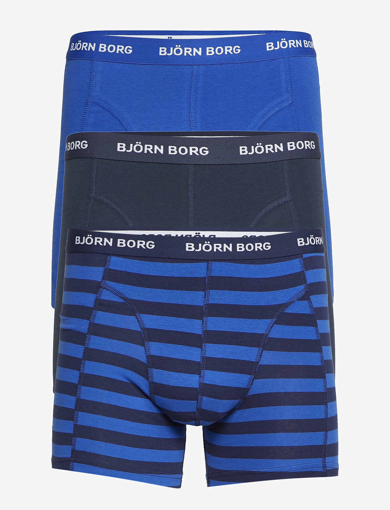 Björn Borg - SHORTS BB STRIPE 3p - peacoat - 0