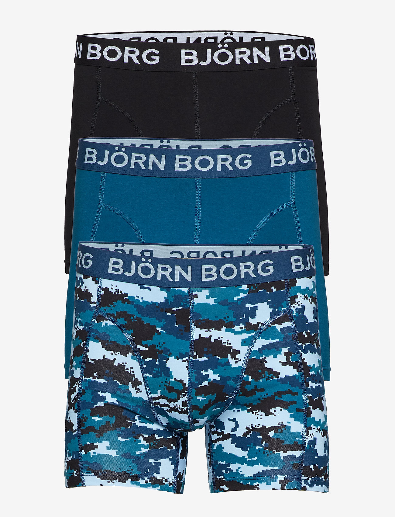Björn Borg - SHORTS BB NY SILHOUETTE 3p - corsair - 0