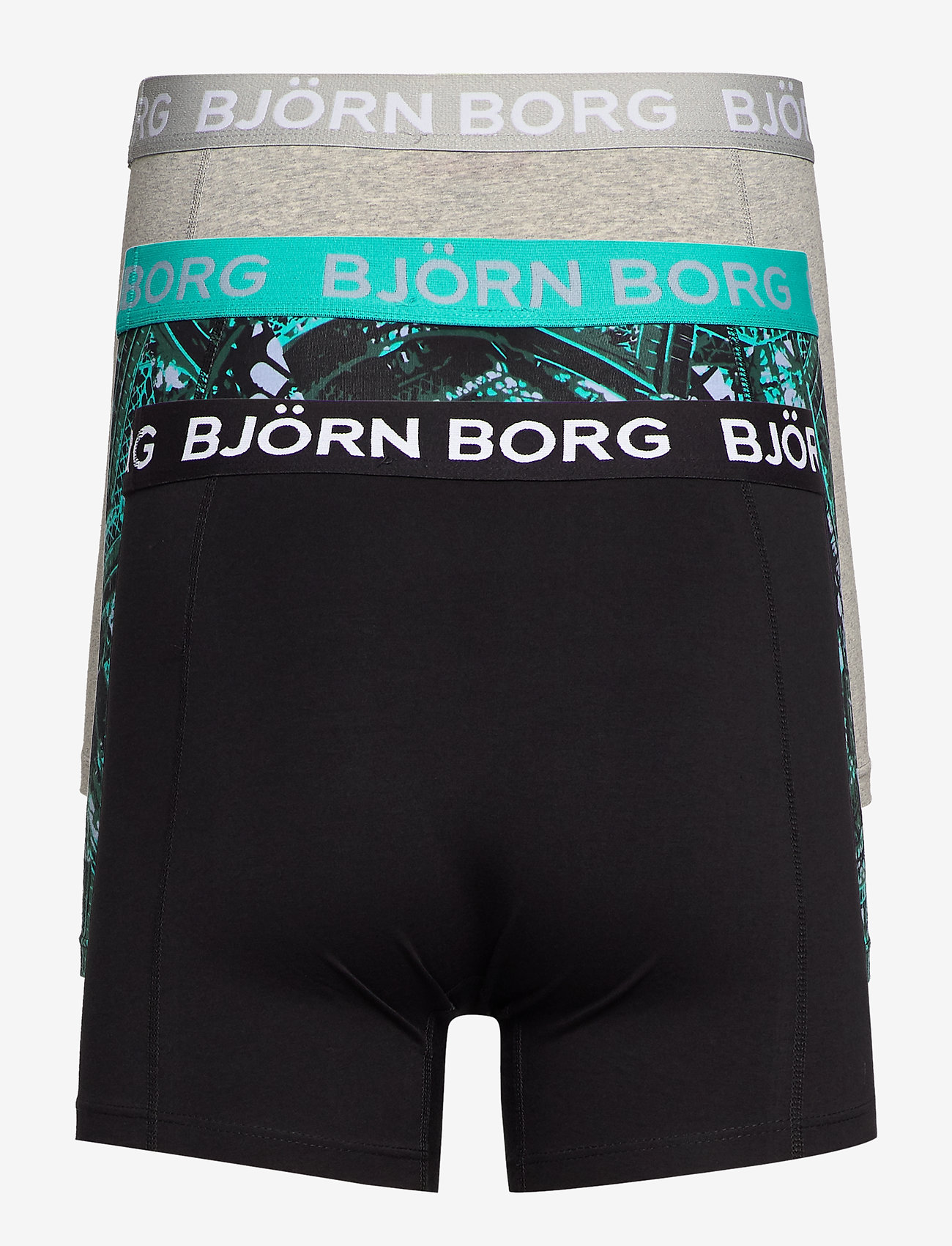 Björn Borg - SHORTS BB EIFFEL 3p - black beauty - 1