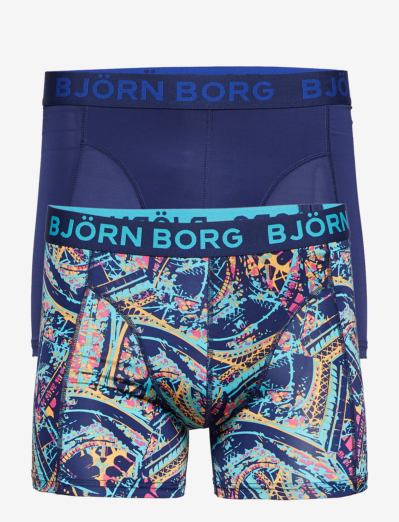 Björn Borg - SHORTS BB EIFFEL 2p - peacoat - 0