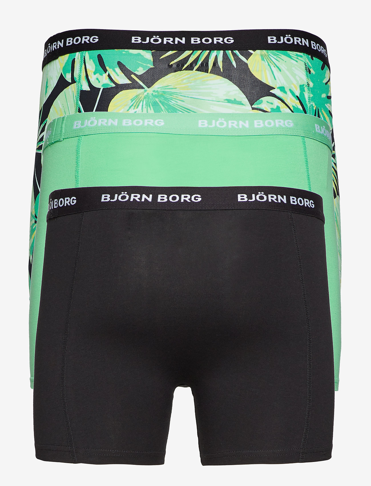 Björn Borg - SHORTS BB LA GARDEN 3p - black beauty - 1