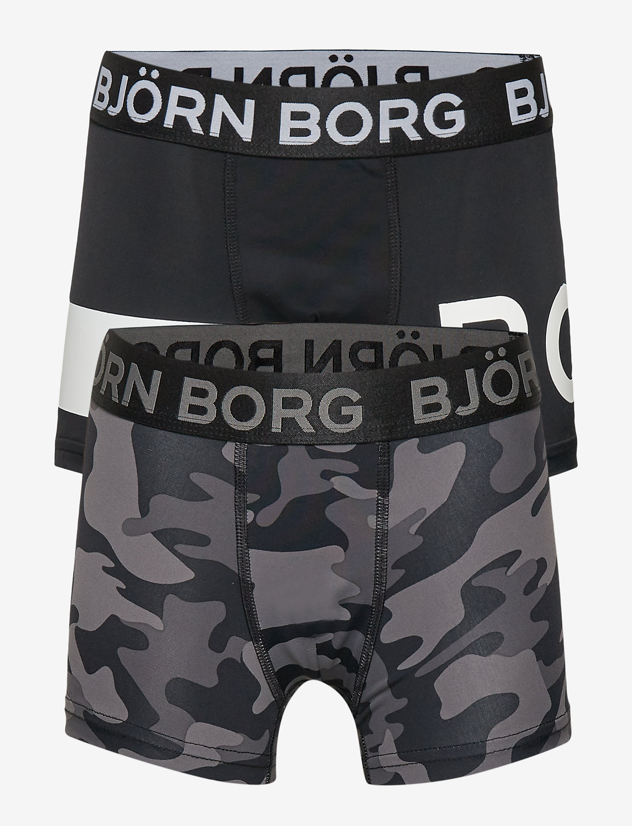 Björn Borg - SHORTS BB COURT BORG 2p - black beauty - 0