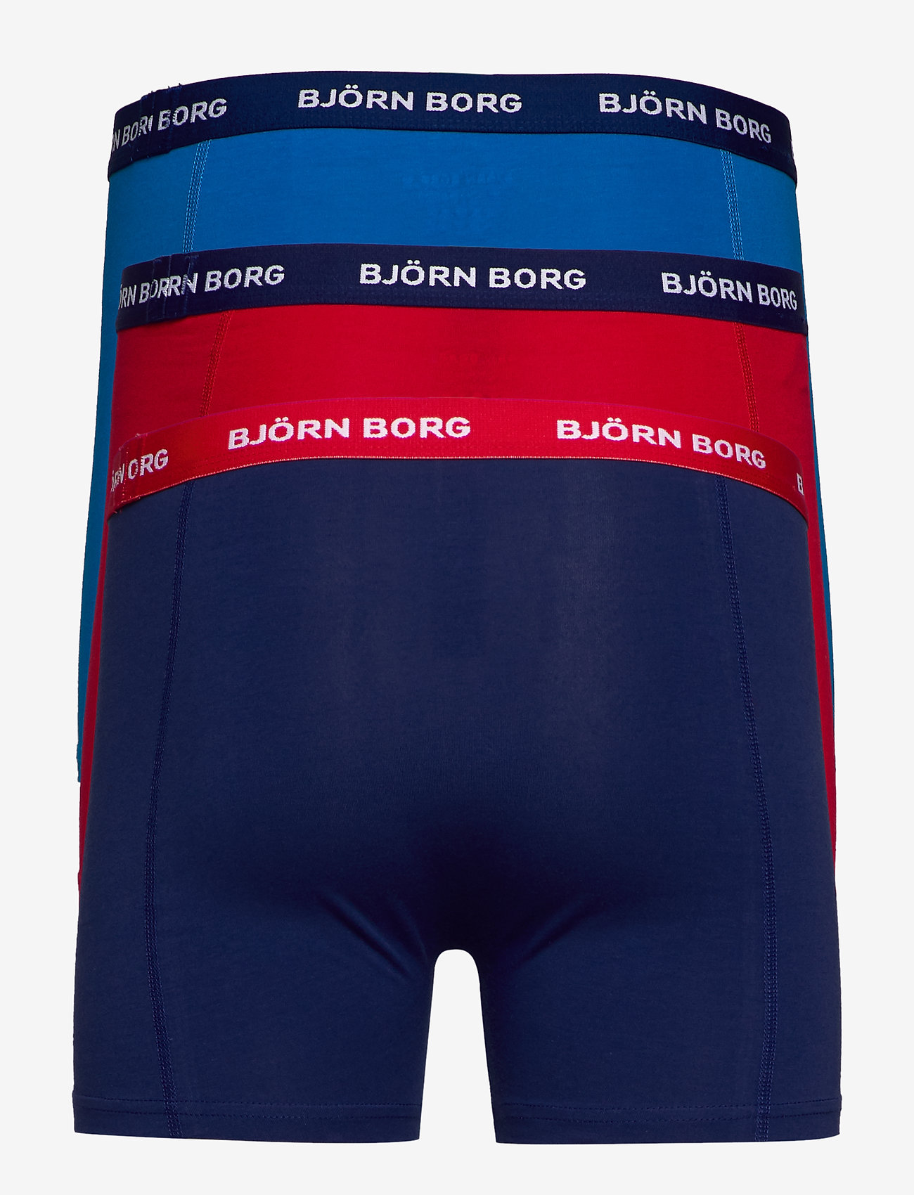 Björn Borg - S SHORTS SOLID 3p - true red - 1